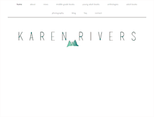 Tablet Screenshot of karenrivers.com